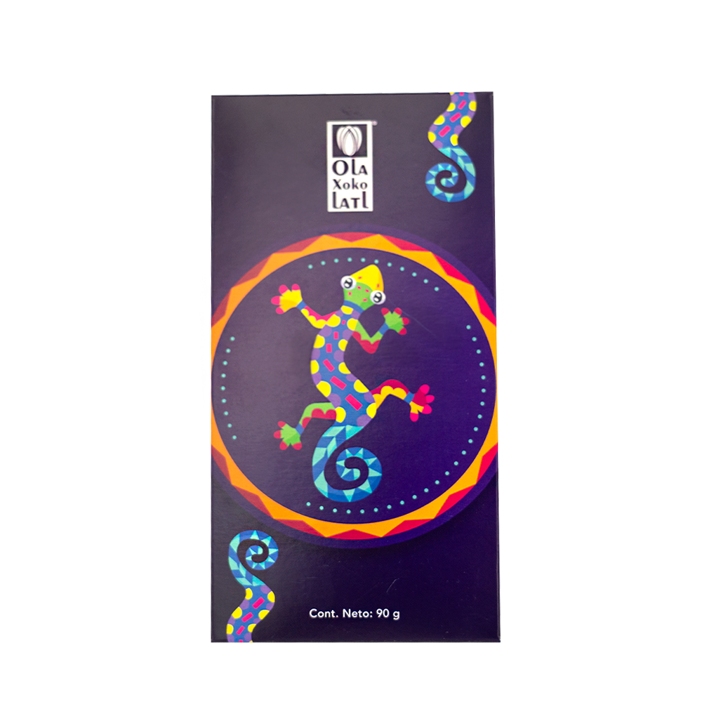 Barra de Chocolate Sin Azúcar 90 GR | Ola Xocolatl