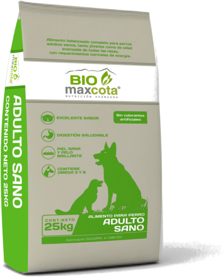 Croquetas Para Perro Adulto Sano 25 KG | BIOMAXCOTA