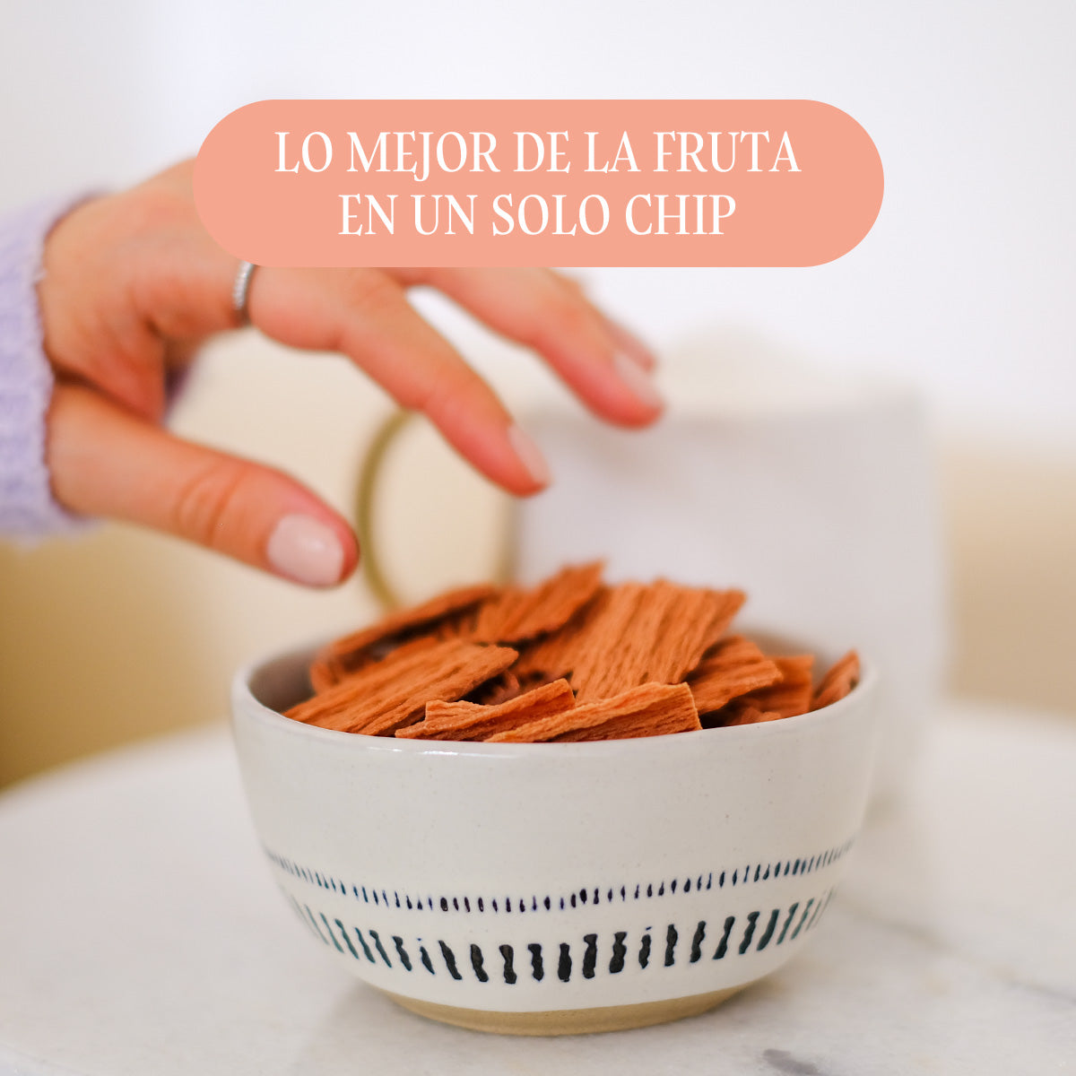 Chips de Plátano Fresa 28.5 g – 100% Fruta Natural | TASU