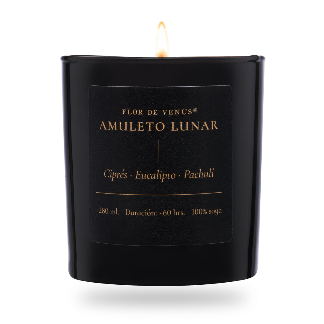 Vela Aromática "Amuleto Lunar" | 280 ML - Flor de Venus