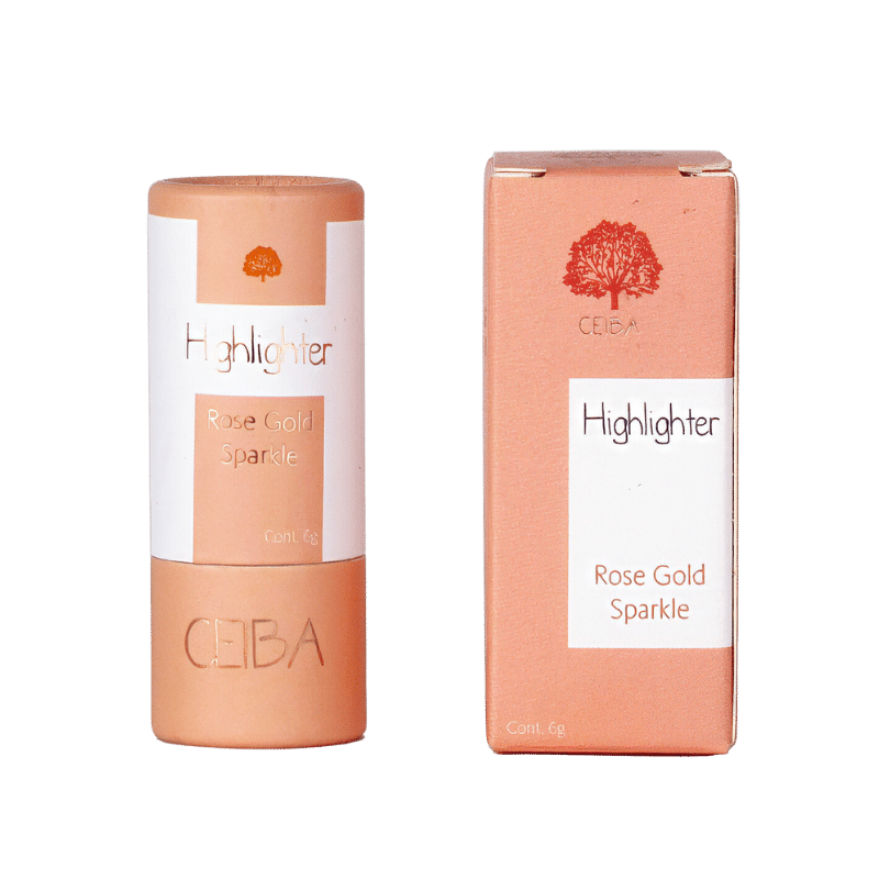 Highlighter Rose Gold Sparkle 6 GR | CEIBA Essentials