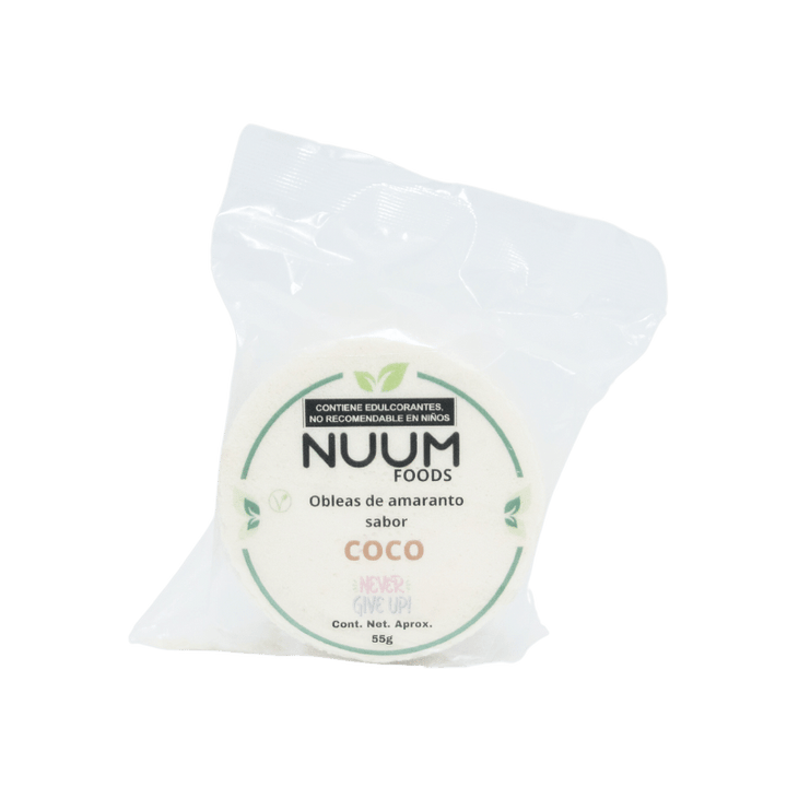 Obleas Coco 55 GR | Nuum Foods