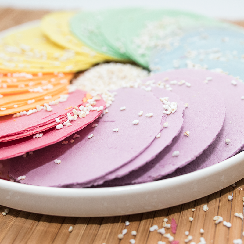 Obleas Rainbow Cake 55 GR | Nuum Foods